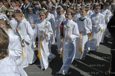 Pierwsza komunia sw. w parafii Pelplin.
10.06.2006
Fot....