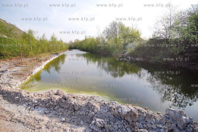 Halda fosfogipsow w okolicy Wislinki i Przegaliny kolo...