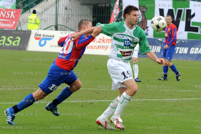 Gdansk XXI kolejka Ekstraklasy pilki noznej Lechia...