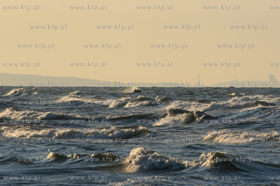 W Gdańsku-Sobieszewie na wysokości wejscia na plaze...