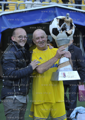 Gdynia. Stadion Miejski. Mecz na 60. urodziny Janusza...