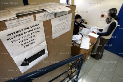 Tymczasowy Urzaqd Skarbowy w Sopocie. Zbliza sie termin...