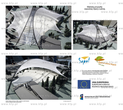 Fragment stalej wystawy poswieconej historii Opery...