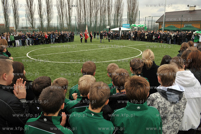 Gdansk, Suchanino. Otwarcie zespolu boisk w Gimnazjum...