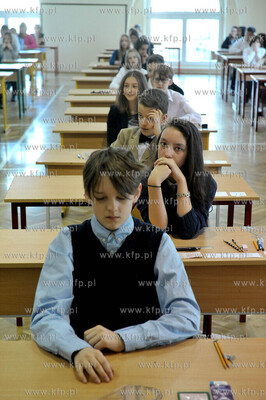 Gdansk.Szkola Podstawowa nr 50. Ogolnopolski test sprawdzajacy...