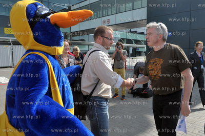 Port Lotniczy Gdansk. Konferencja Michael'a O'Leary...