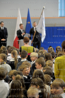 Gdansk. Uroczystosc nadania imienia Arkadiusza Arama...