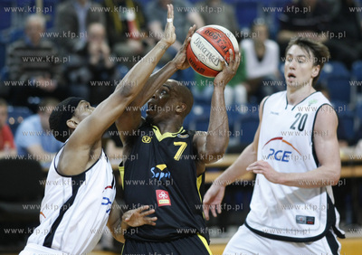 Sopot. Polska Liga Koszykowki. Drugi mecz cwiercfinalowy...