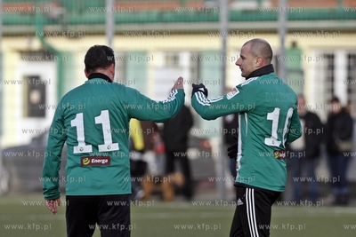 Gdansk. Boisko przy ul. Traugutta.  Noworoczny mecz...