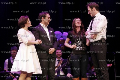 Gdansk. Scena Kontakt. Wystep Kabaretu Hrabi. Nz Dariusz...