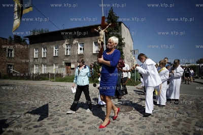 Procesja Bozego Ciala w gdanskiej dzielnicy Letnica.
30.05.2013
fot....