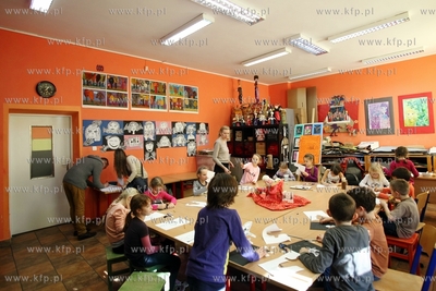 Zajęcia plastyczne w Pałacu Młodzieży w Gdańsku.
02.02.2015
fot....