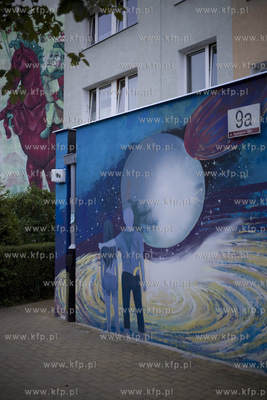 Kolejne dzieła adeptów Gdańskiej Szkołu Muralu....