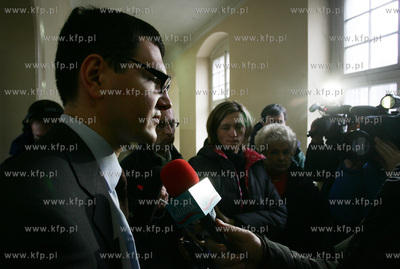 Ogloszenie wyroku w procesie o naruszenie dobr osobistych,
jaki...