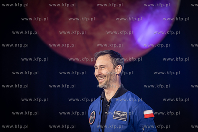 Wizyta astronauty Sławosza Uznańskiego-Wiśniewskiego...