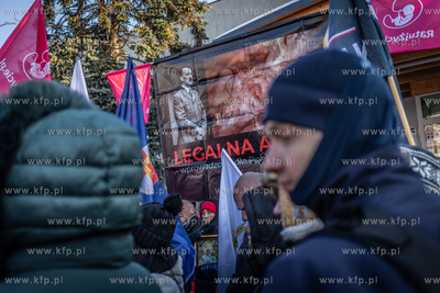 Demonstracja wsparcia dla lekarzy i pacjentek w Gdańsku....