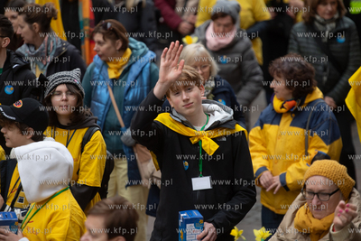 Gdańsk. Parada na finał Pól Nadziei. 30.03.2025...