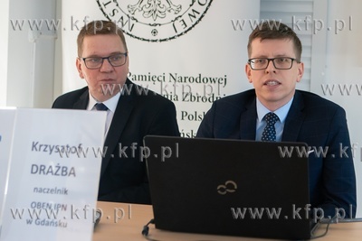 Gdańsk, IPN. Briefing prasowy poświęcony inicjatywom...