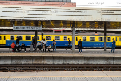 Gdńsk. Przebudowa dworca PKP w Gdańsku Wrzeszczu....