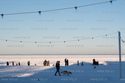 Zimowy Sopot. 15.02.2026 / fot. Anna Rezulak / KFP