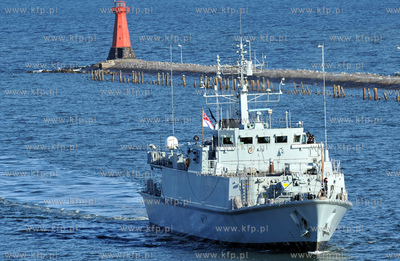 Okrety Stalego Zespolu Obrony Przeciwminowej NATO (SNMCMG-1)...