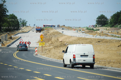 Gdansk. Budowa ulicy Nowej Lodzkiej oraz nowej lini...