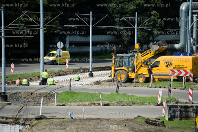 Gdansk. Remont torowiska przy wezle Kliniczna.
03.08.2011
fot....