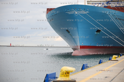 Gdansk. Terminal kontenerowy DCT. Wizyta przedstawicieli...