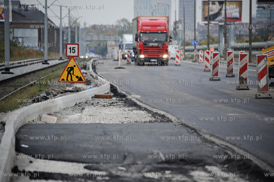Gdansk. Remont ul. Marynarki Polskiej
26.10.2011
fot....