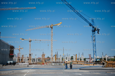 Gdynia. Wzgorze Sw. Maksymiliana. Rozbudowa Centrum...