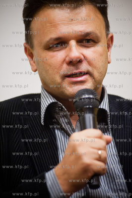 Gdansk. Sala Czarna domku akademickim przy kosciele...