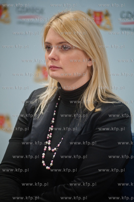 Gdansk. Urzad Miasta. Sniadanie prasowe zorganizowane...