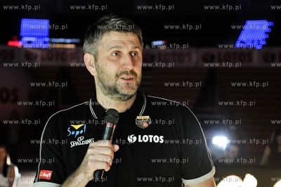 Sopot. Ergo Arena. Mecz sparfingowy Trefl Sopot - Asseco...