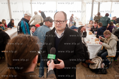 Gdansk. Targ Weglowy. Wielka Sobota. Sniadanie wielkanocne...