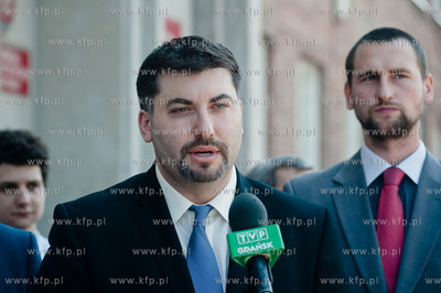 Gdansk. Konferencja prasowa przedstawicieli Kongresu...
