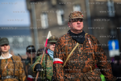 Gdansk. Narodowy Dzien Pamieci Zolnierzy Wykletych....