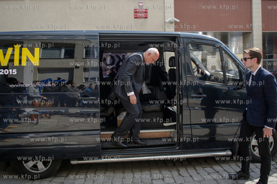 Gdansk. Manifestacja przeciwko podatkowi PIT, zorganizowana...