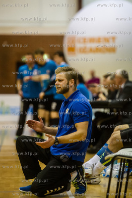 Gdansk. Hala AWFiS. Mecz 20. kolejki pierwszej ligi...