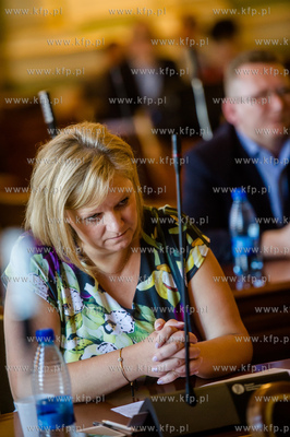 Gdańsk. Nowy Ratusz. Sesja Rady Miasta Gdańska. Debata...