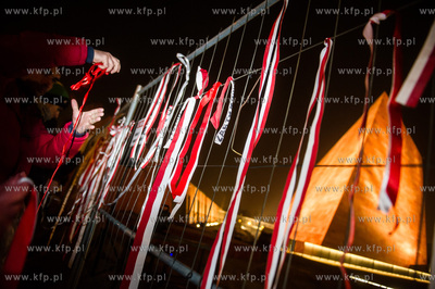 Gdańsk. Pikieta zorganizowana przez Komitet Obrony...