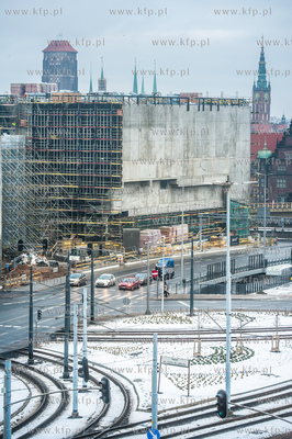 Gdańsk. Budowa kompleksu handlowo usługowego Forum...
