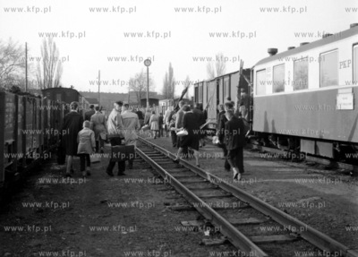 Dworzec zulawskiej kolei waskotorowej Gdansk Waskotorowa,...