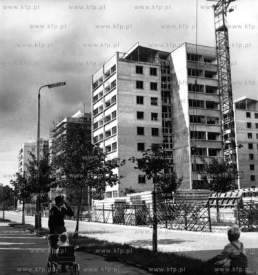 Budowa nowego osiedla przy ulicy Migaly w Gdyni.21.08.1963odb_14_05_29Fot....