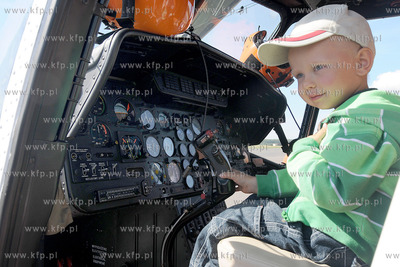 Lotnicy Marynarki Wojennej spelnili marzenie 4-letniego...
