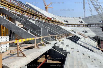Budowa stadionu PGE Arena na Gdanskiej Letnicy.
25.03.2010
fot....