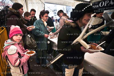 Wielka Sobota w Gdansku z tej okazji na Targu Weglowym...