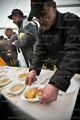 Wielka Sobota w Gdansku z tej okazji na Targu Weglowym...