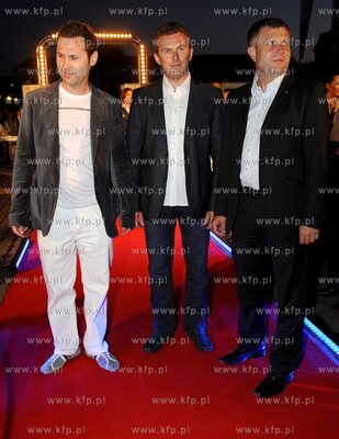 Sopot. Molo. Inauguracja Orange Kino Letnie.
n/z Pawel...