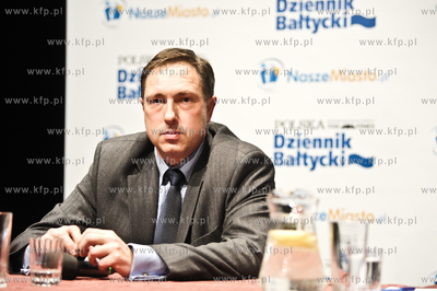 Polityczna debata kandydatow na prezydenta miasta Gdansk...