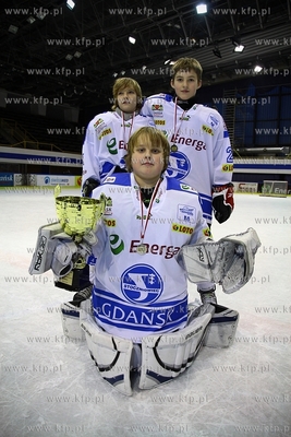 Gdansk. Hala OLIVIA. XIII Miedzynarodowy turniej hokeja...